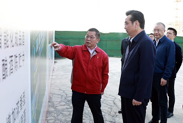 2022年10月24日，時(shí)任淮安市市長(cháng)、現任淮安市委書(shū)記史志軍調研今世緣發(fā)展情況及重點(diǎn)項目建設情況。